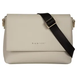 Bugatti Ella SAFFIANO in Saffiano-Art aus Kunstleder, beige