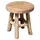Spetebo Teak Blumenhocker rund Ø 15 cm