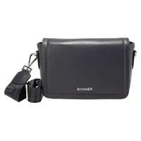 Bogner Wallis Bar Schultertasche Leder Dark Blue