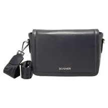 Bogner Wallis Bar Schultertasche Leder Dark Blue