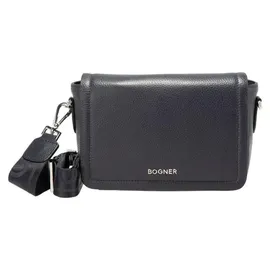 Bogner Wallis Bar Schultertasche Leder Dark Blue