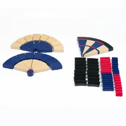 Kings Dart Dart-Segmente-Set "Profi Turnier", Blau-Rot