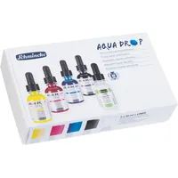 Schmincke Aqua Drop Aquarellfarbe 5 150 ml Weiß/Türkis