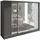A&J MöbelLand Schiebetürenschrank VIDA 200 x 215 x 59,5 cm Grau