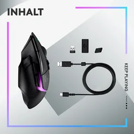 Logitech G502 X Plus Gaming Maus Schwarz