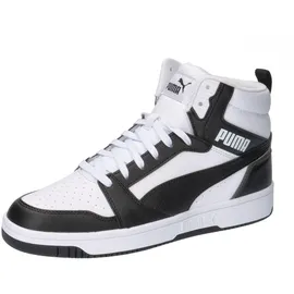 Puma Rebound v6 Herren Puma White-Puma Black-Shadow Gray-Puma White 44