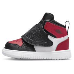 Sky Jordan 1 Schuh für Babys und Kleinkinder - Schwarz, 17