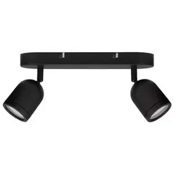NOVA LUCE Deckenleuchte »Orson «, LED, 2-flammig, schwarz