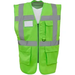 YOKO Multi-Functional Executive Waistcoat - lime - S