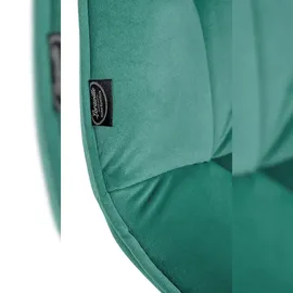 CLP Esszimmerstuhl Vermont Samt grün