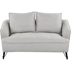 2-Sitzer Stoffsofa grau HOBRO