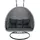 Home Deluxe Hängesessel Cadeira 2-Sitzer Hellgrau