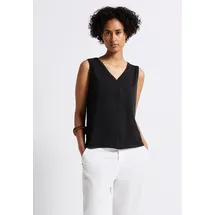 STREET ONE Damen, Jersey-Top mit Häkeldetails - 36