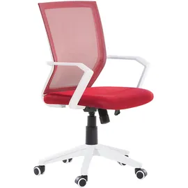 Beliani RELIEF Kunststoff Rot