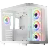 LC-POWER LC Power Gaming-PC Gehäuse LC-8001W-ON Midi-Tower weiß