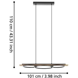 EGLO BOYAL Pendelleuchte, LED