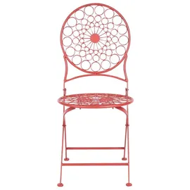 Beliani Bistro Set SCARIO Rot
