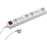 Meister Craft Mehrfachsteckdose 1,4 m Weiß 8 St.