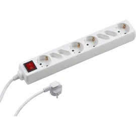Meister Craft Mehrfachsteckdose 1,4 m Weiß 8 St.