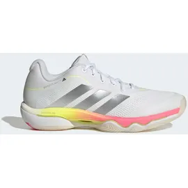 adidas CRAZYFLIGHT 7 Herren Handballschuhe, weiß, Größe 42 in Silber FTWWHT/SOLTUR/FTWWHT