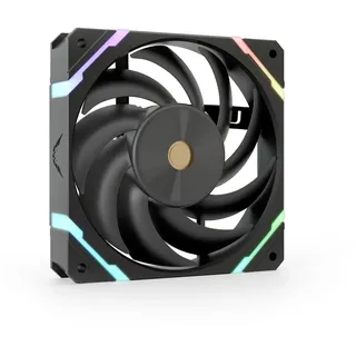 VALKYRIE VK-FANX12FB, Ventilator, Schwarz