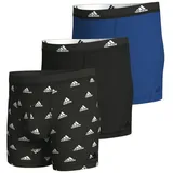 Adidas Active Flex Cotton Boxershorts Collegiate Royal / Black / Black L