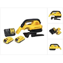 DeWalt DCV 517 D2 inkl. 2 x 2,0 Ah Akku + Ladegerät