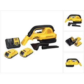 DeWalt DCV 517 D2 inkl. 2 x 2,0 Ah Akku + Ladegerät