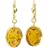Ostsee-Schmuck Ohrhänger Classic Gelbgold 333 14 x 10 mm