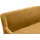 SalesFever Sitzbank Komfortable Sitzbank Samt Senfgelb 160 x 85 x 61 cm