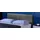 Home Deluxe - Led Bett Asteroid - Dunkelgrau, 160 x 200 cm - Inkl. Lattenrost I Polsterbett Design Bett inkl. Beleuchtung - Dunkelgrau