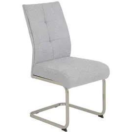 Hela Schwingstuhl Ines Mikrofaser grau 4er Set