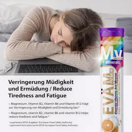 eväm Multivitamin Minerals Brausetabletten 20 St.