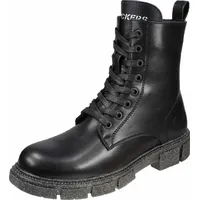 Dockers by Gerli Schnürstiefel für Mädchen, schwarz, 31 EU