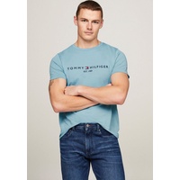 Tommy Hilfiger T-Shirt » LOGO TEE«, aus reiner, nachhaltiger Baumwolle Gr. XXL, sleep blue, , 45681127-XXL