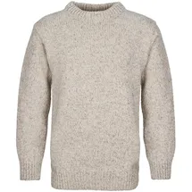 Devold Nansen Wool Sweater Crew Neck - - grau|beige-sand