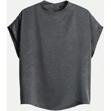 Someday Bluse Zirken Grau 36