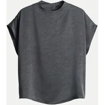 Someday Bluse Zirken Grau 36