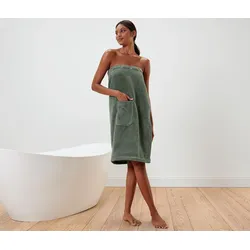 Tchibo - Damen-Sauna-Kilt - grün