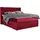 Home Affaire Boxspringbett HOME AFFAIRE "Elegance", rot, B:161cm L:210cm, Samtoptik (100% Polyester);Struktur (100% Polyester), Komplettbetten, Boxspringbett, mit schöner Knopfheftung, in den Härtegraden H2 & H3, inkl. Schubladen