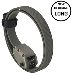 Fahrradschloss HEXBAND Stahl & Kevlar Fahrradschloss OTTOLOCK grau No Size