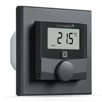 eQ-3 Homematic IP Wandthermostat mit Schaltausgang Anthrazit