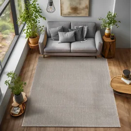 Ayyildiz Kurzflorteppich Loom 4300 Braun 140 cm x 200 cm