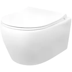 Aloni Hänge Wand Dusch WC Taharet/Bidet Funktion + KOMPLETTE SET Toilette Spülrandlos