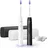 Philips Sonicare 6500 HX7419/01 Doppelpack schwarz/weiß + 2. Handstück + Reiseetui