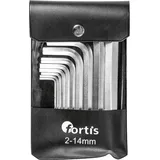 Fortis Winkelschraubendreher-Satz 10-tlg. 2-14mm