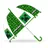 Minecraft Kinderschirm transparent 70cm Regenschirm grün | Gr.: onesize