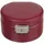 Windrose Schmuckschatulle Merino Round Jewelry Box Red