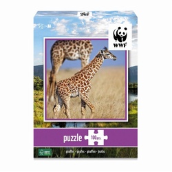 ambassador Puzzle Giraffen 100 Teile, Puzzleteile