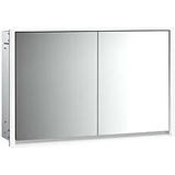EMCO loft LED-Lichtspiegelschrank 120 cm, 2 Türen, Unterputzmodell,